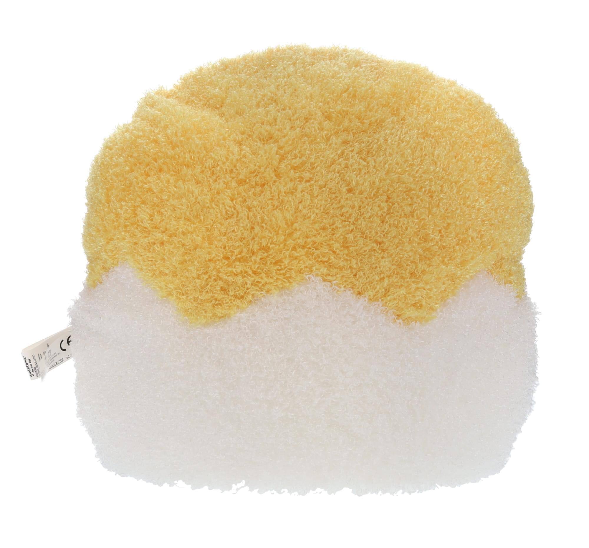 Alt View 3. Hello Kitty - Sanrio Gudetama Egg In Shell 17 Inch Deluxe Plush - Yellow.