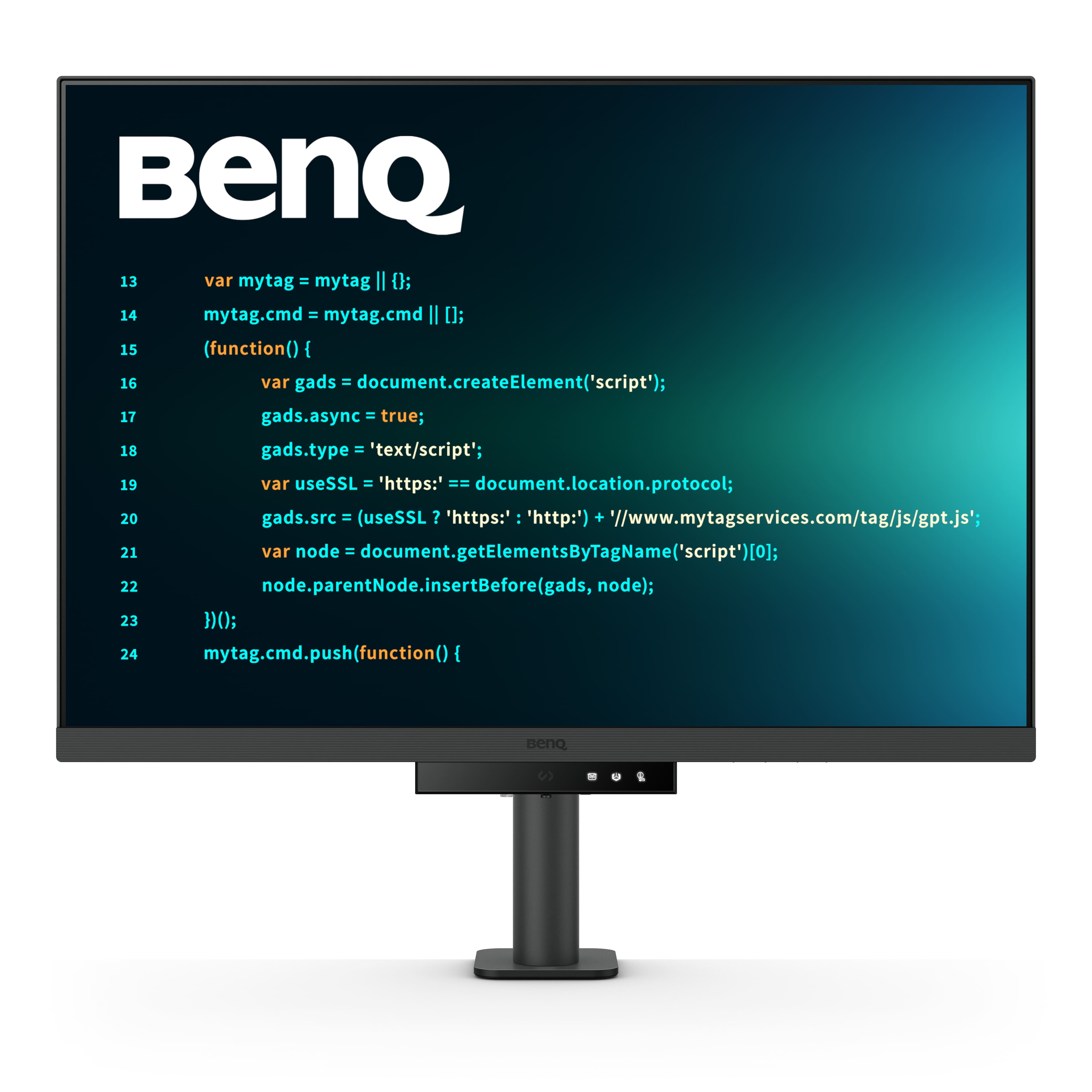 BenQ - RD280UA 28.2” IPS LED 3:2 4K+ Advanced Coding Mode Programming Monitor with Backlight (HDMI/DP/USB-C 90W) - Metallic gray - Front_Zoom