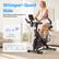 Whisper-Quiet Ride
Silent fitness anytime, perfect for home late workouts.
<20dB Ultra-quiet Operation
MERACH Bike
10dB Breathing
<20dB MERACH Bike
30dB Soft Conversation
45dB Refrigerator Hum