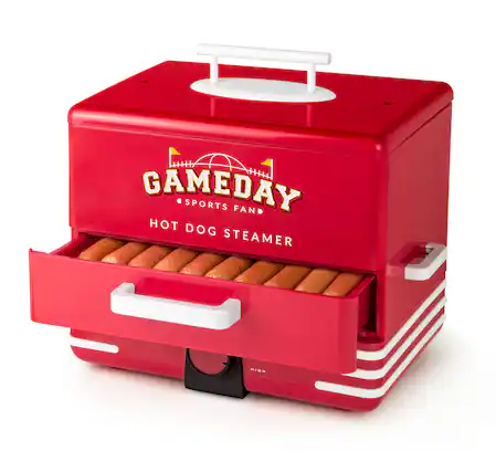 GAMEDAY SPORTS FAN HOT DOG STEAMER