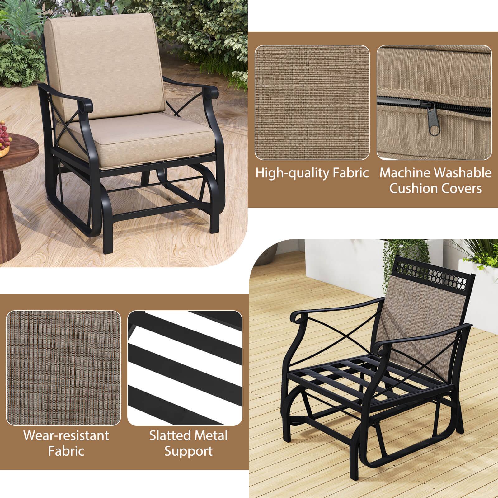 - High-quality Fabric
- Machine Washable Cushion Covers
- Wear-resistant Fabric
- Slatted Metal Support