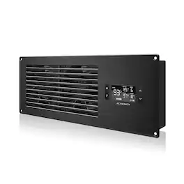 AC Infinity - AIRFRAME T7-N, AV Equipment Closet Fan, 17" Intake - Black