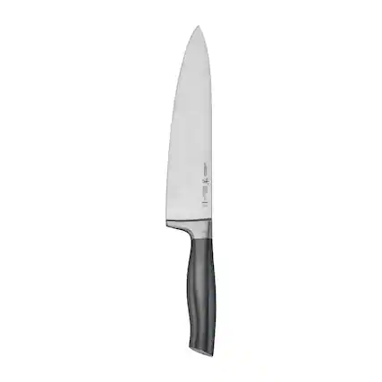 Front. Henckels - Henckels Graphite 8-inch Chef's Knife - Stainless Steel.