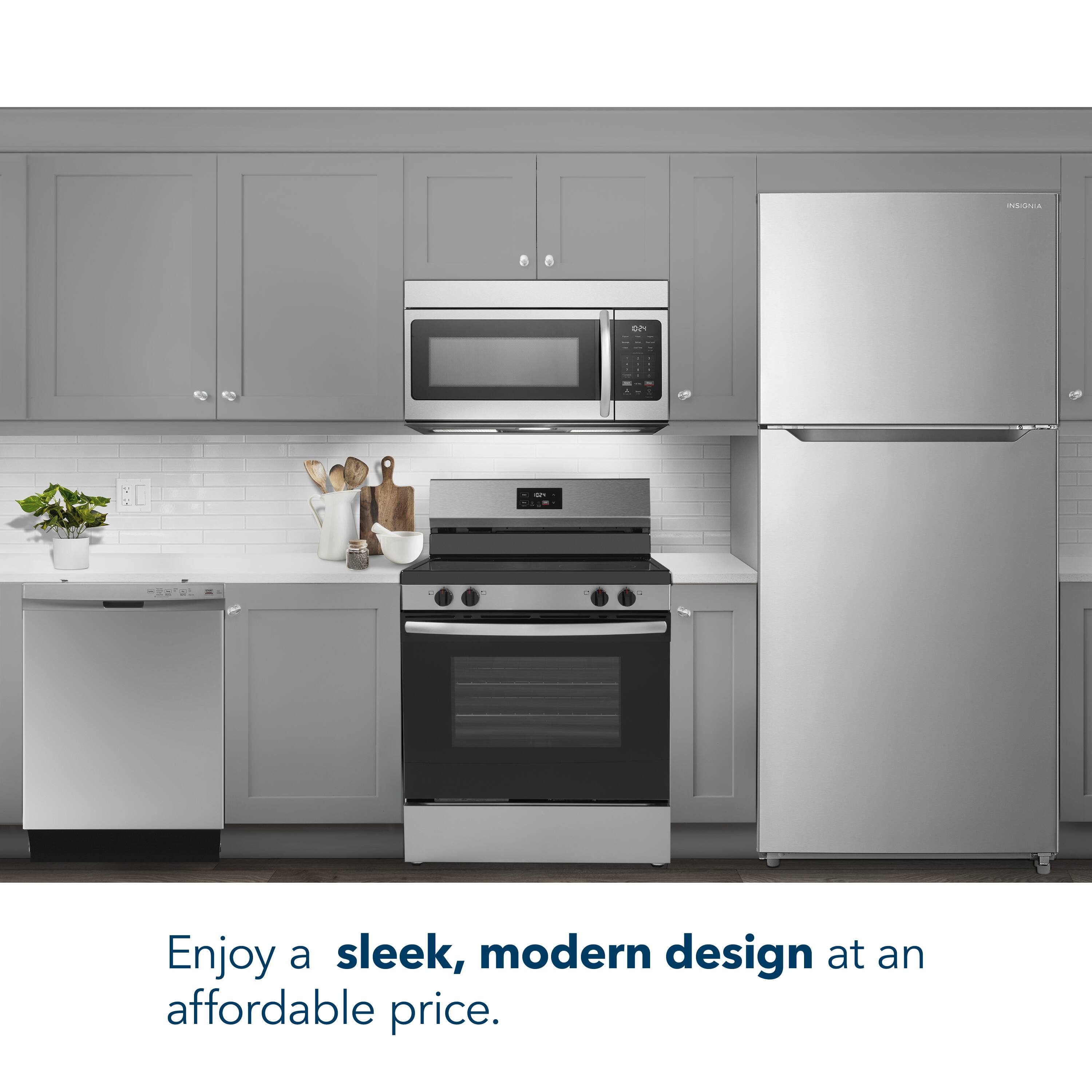 Enjoy a sleek, modern design at an affordable price.