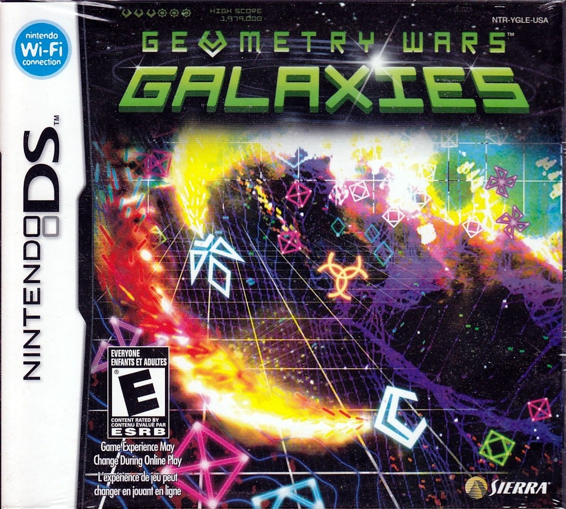 GEOMETRY WARS GALAXIES - For Nintendo DS ( NDS ) - Nintendo DS