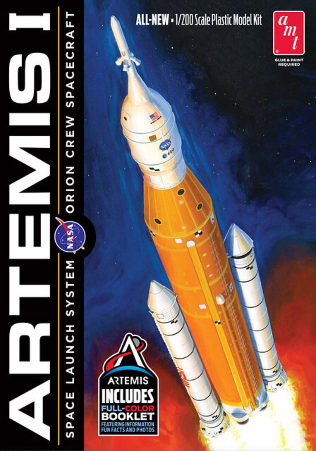 PopMarket - NASA Artemis1 Rocket AMT Model Kit - COLLECTIBLES - Multicolor