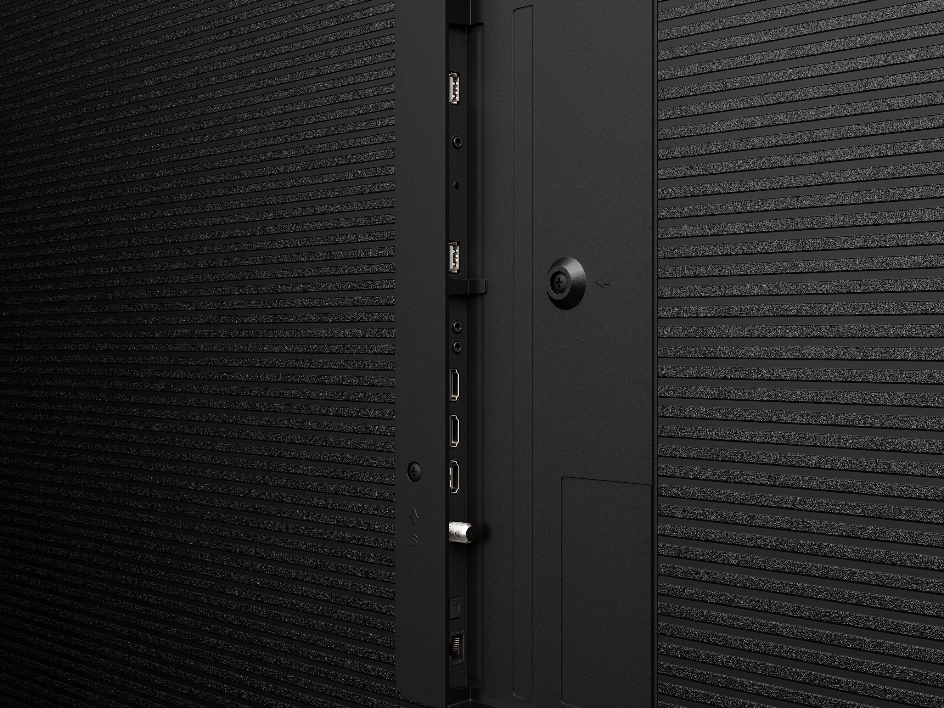 Alt View 15. Hisense - 116" Class U75QG Mini-LED Series QLED UHD 4K HDR Smart Google TV (2025) - Black.