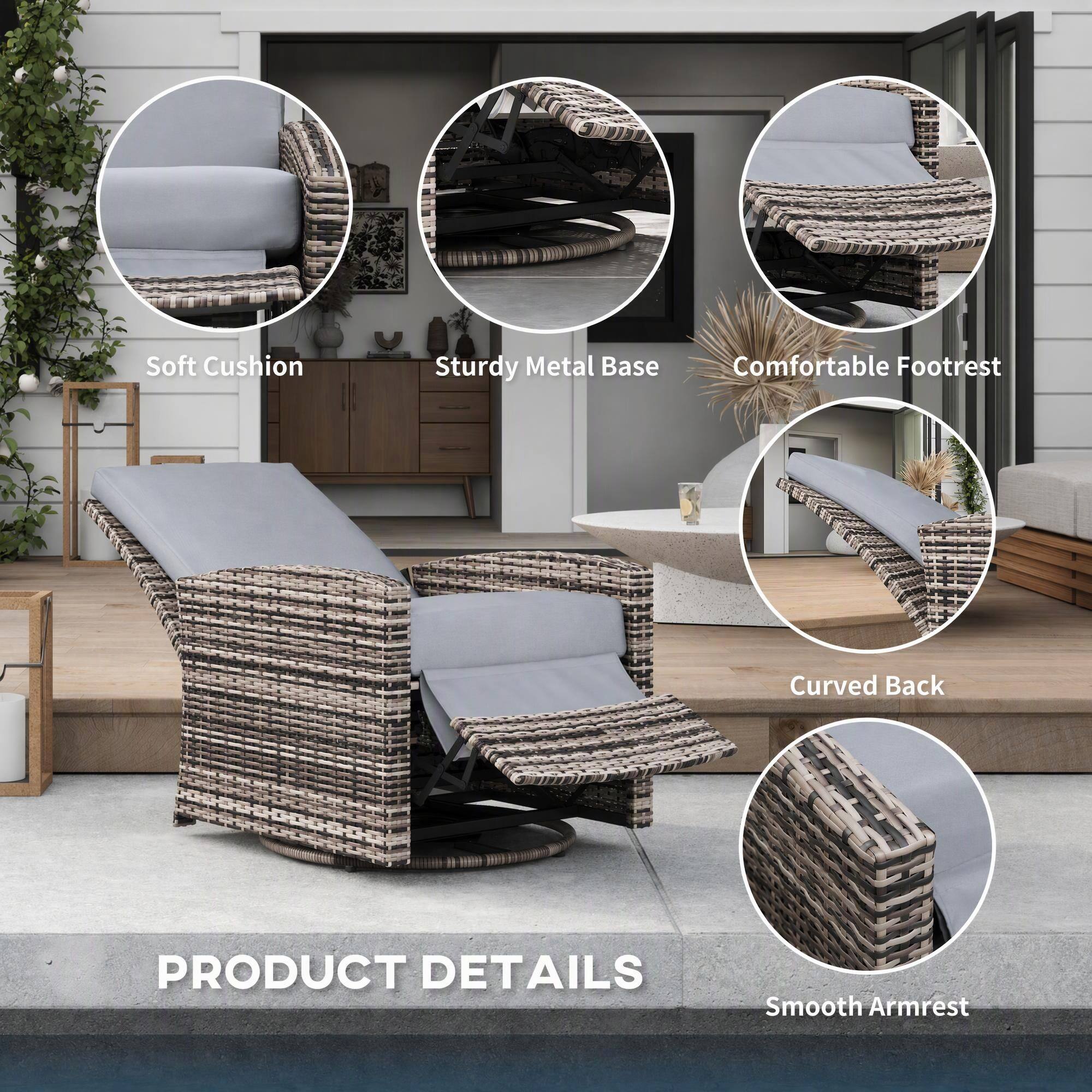Muie

Soft Cushion  
Sturdy Metal Base  
Comfortable Footrest  
Curved Back  
Smooth Armrest  

PRODUCT DETAILS