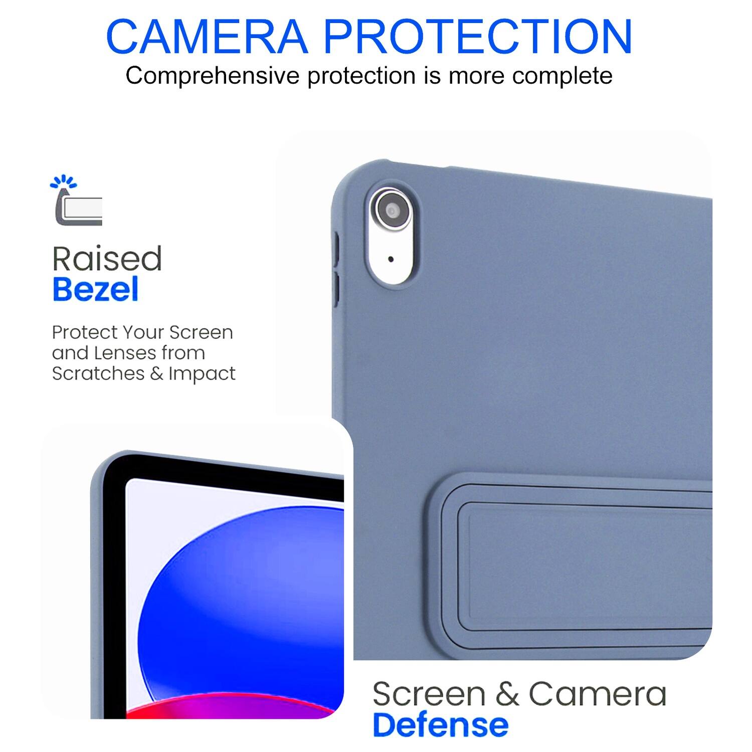 CAMERA PROTECTION  
Comprehensive protection is more complete  

Raised Bezel  
Protect Your Screen and Lenses from Scratches & Impact  

Screen & Camera Defense