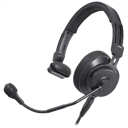 Front. Audio-Technica - BPHS2SA-UT Single Ear Headset.