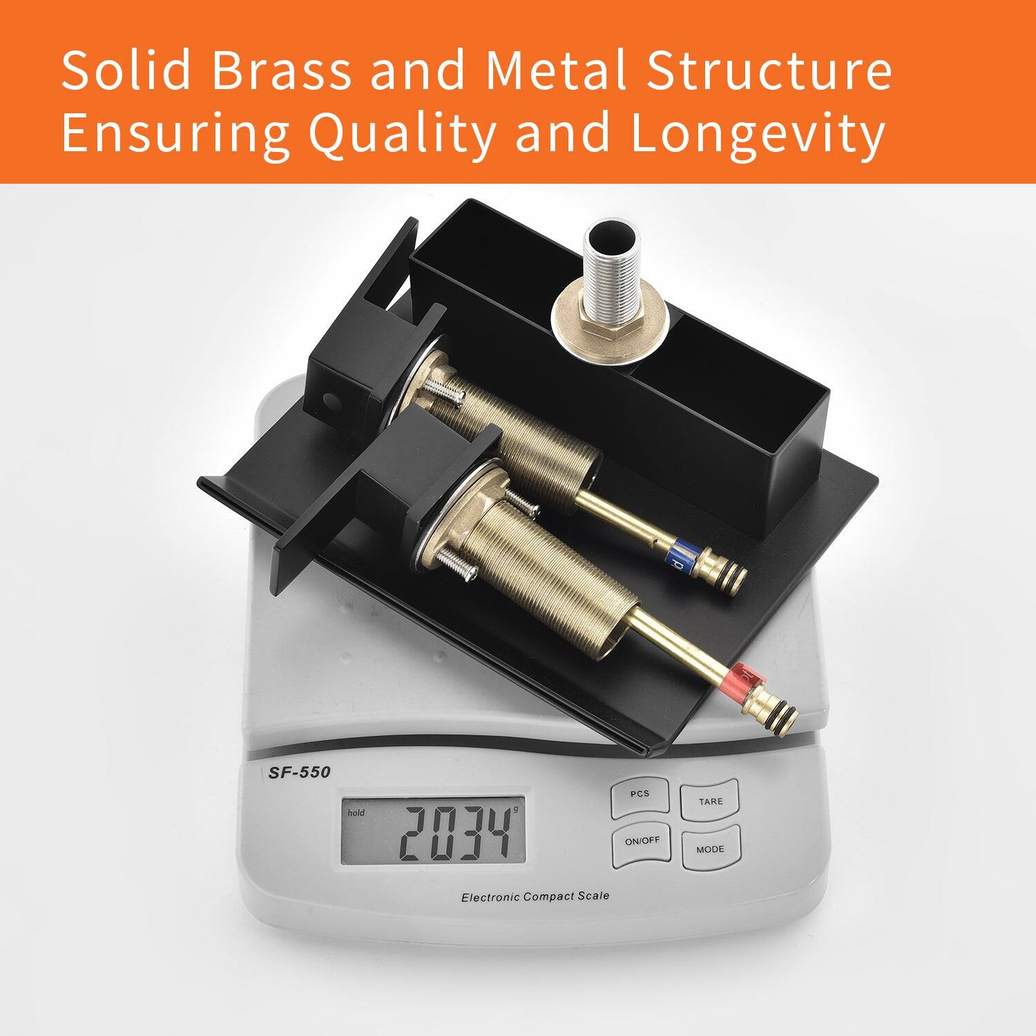 Solid Brass and Metal Structure Ensuring Quality and Longevity

SF-550
Electronic Compact Scale

2034

PCS TARE
ON/OFF MODE