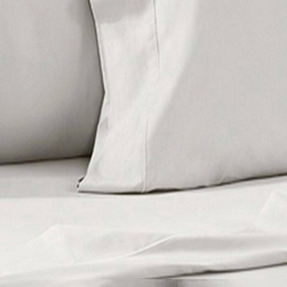 Alt View 1. Perthshire Platinum Concepts - Perthshire Platinum Concepts 1200 Thread Count Solid Sateen Sheet - 4 Piece Set - Queen, Ivory - Ivory.