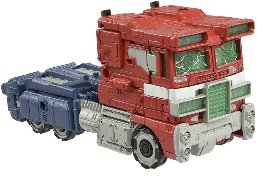 Alt View 4. Transformers - WFC-01 Optimus Prime Premium Finish Voyager Class | Transformers Generations War for Cybertron Siege Chapter.