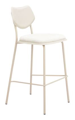 Hivvago - Zeal Barstool (Set of 4) - Light Gray