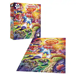 USAoploy - Garbage Pail Kids Home Gross Home 1000 Piece Jigsaw Puzzle - Multi-Color