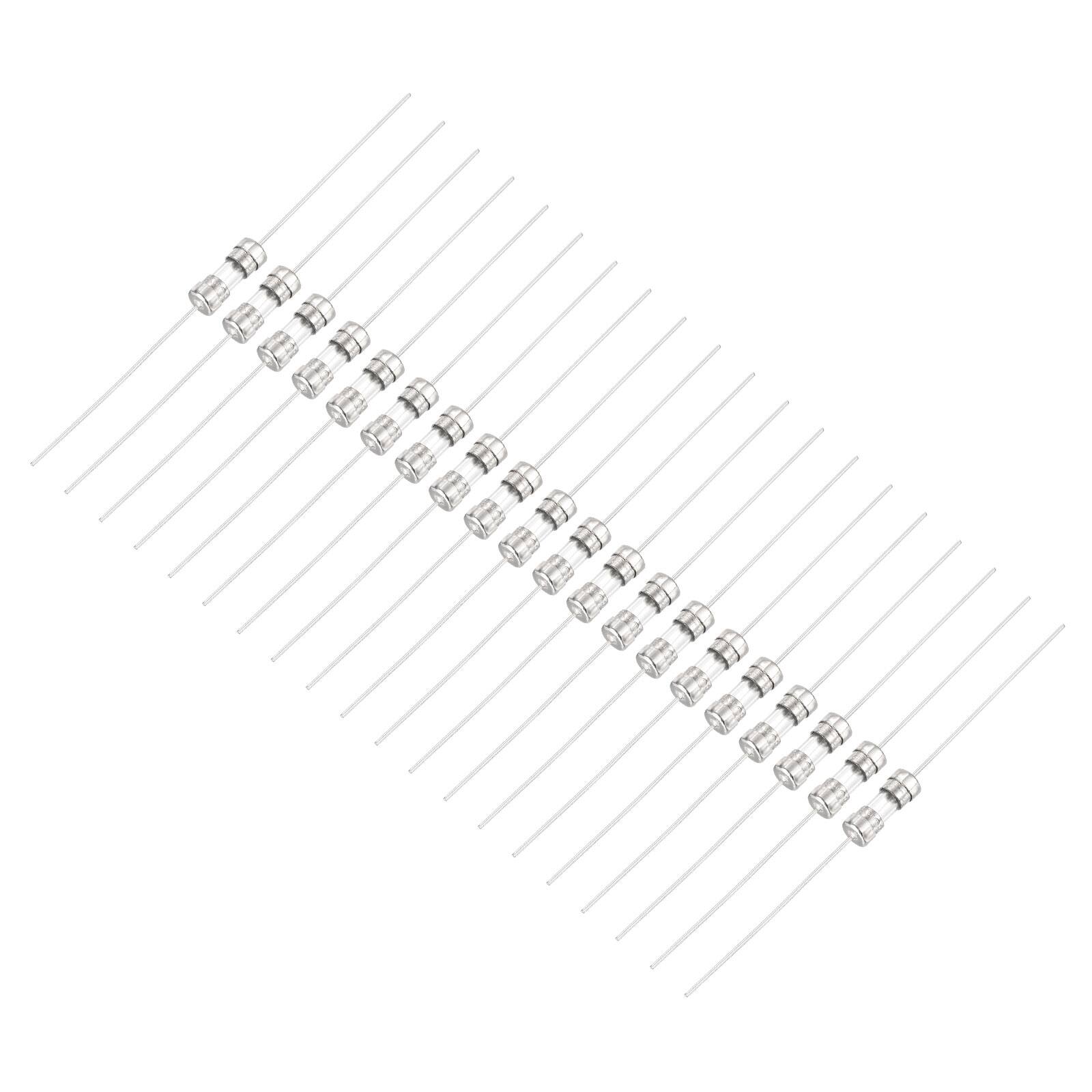 Unique Bargains - 2A 250V Glass Fuse 3.6 x10mm Fast Blow Fuse with Lead for Home Appliances 20pcs price history on PriceWatchPro