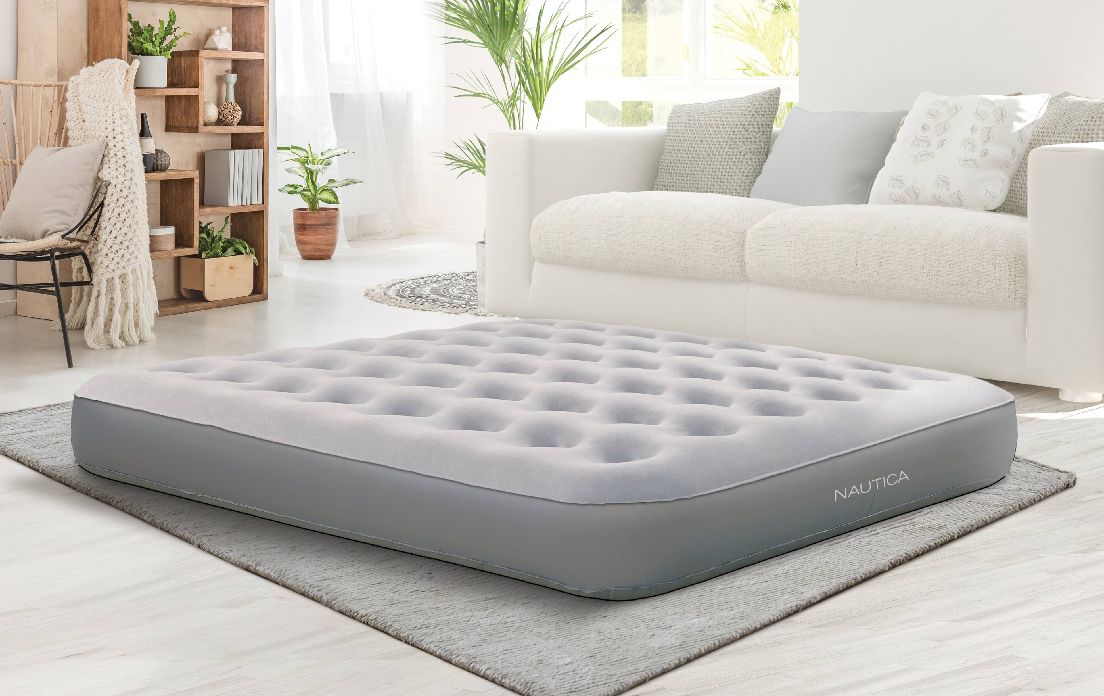 Alt View 1. Nautica - Sleep Express 10” Air Mattress with Express Pump - Grey.