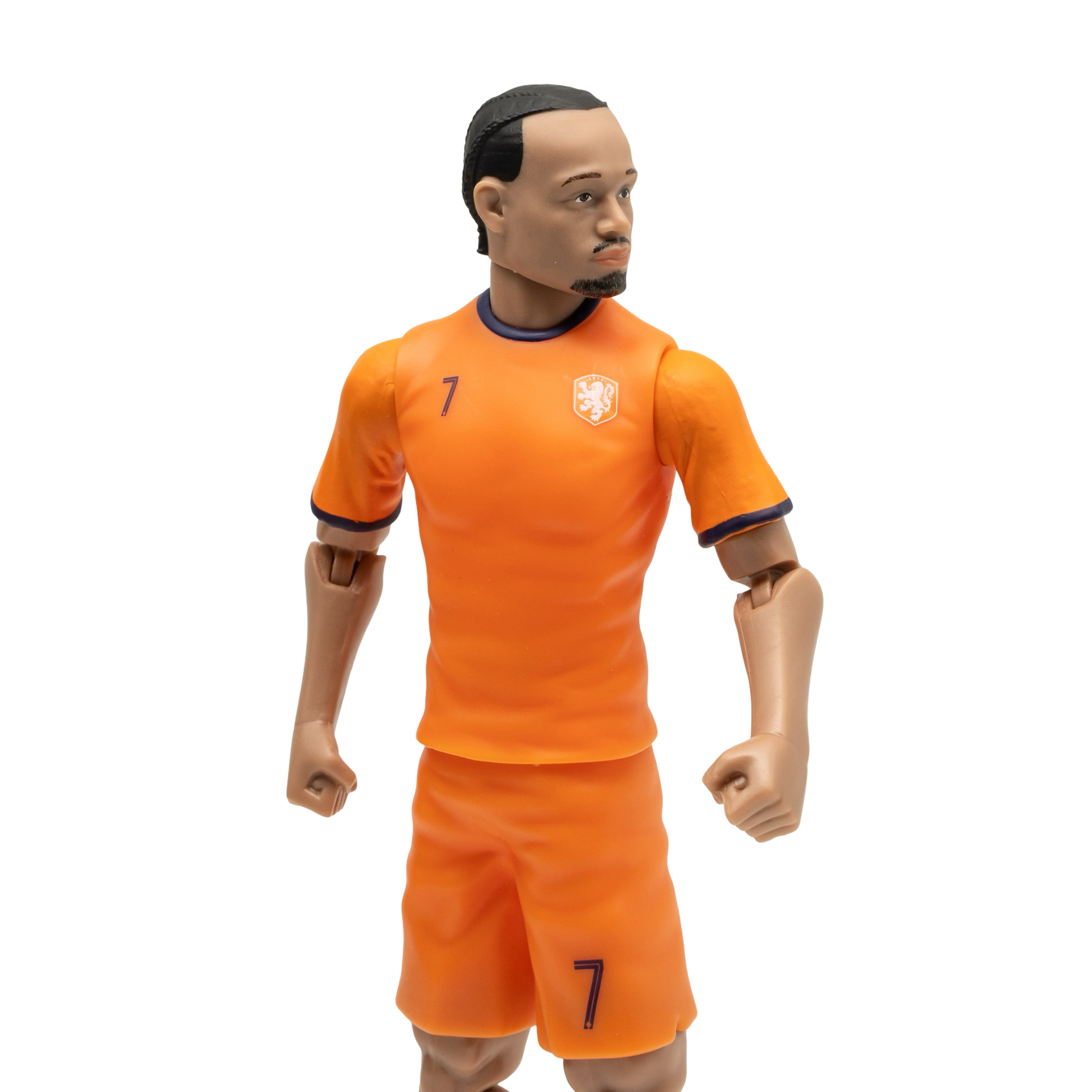 Alt View 2. Banbo Toys - Banbo Toys SOCKERS Netherlands National Xavi Simons 8" Collectible Soccer Action Figure.