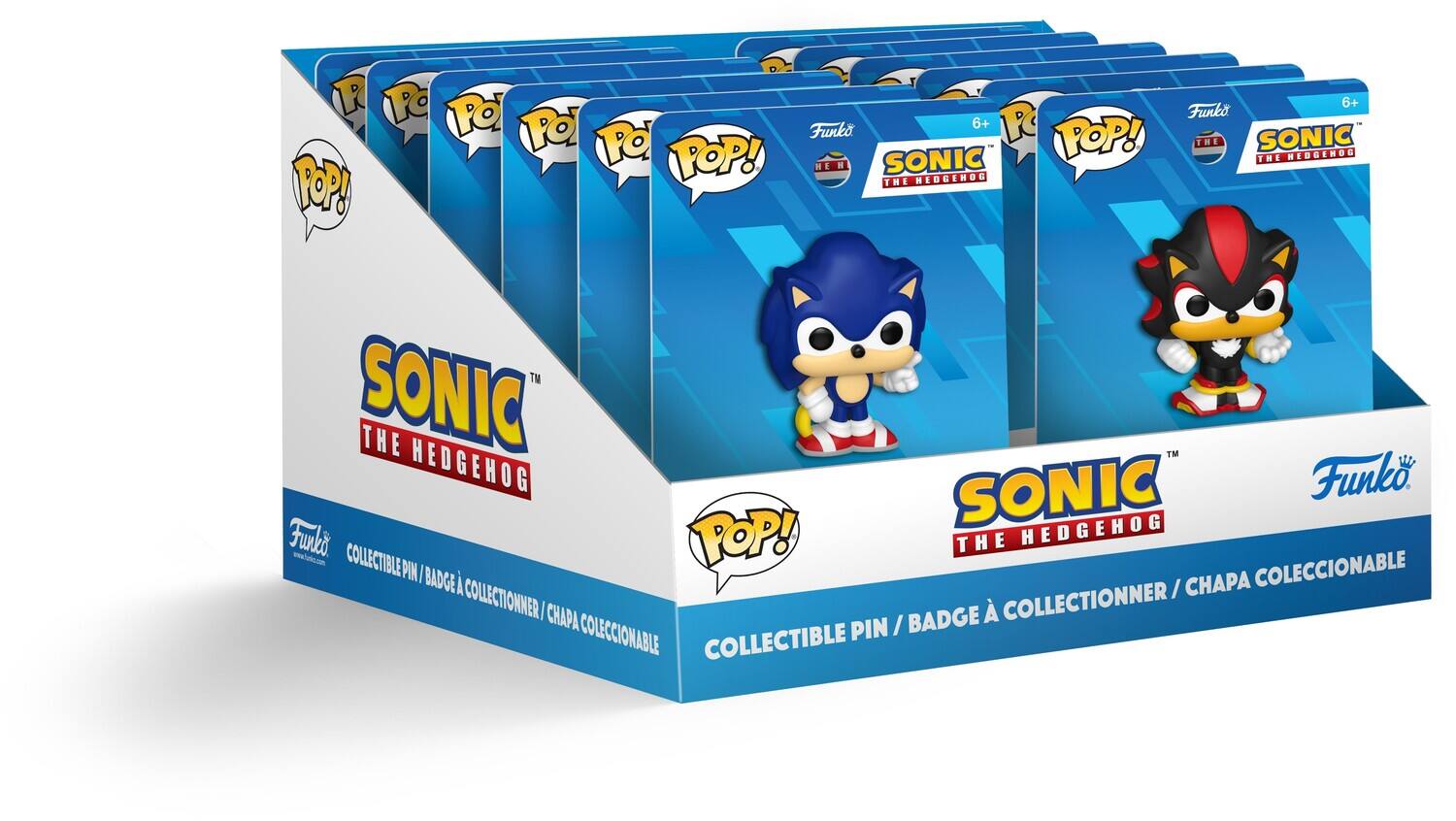 R POP! THE SONIC POP! SONIC THE HEDGEHOG I TM TM Funko SONIC THE HEDGEHOG Fuko COLLECTIBLE PIN POP! THE COLECCIONABLE | BADGE  CHAPA COLLECTIONNER / | CHAPA BADGE  COLLECTIONNER COLECCIONABLE PIN / COLLECTIBLE