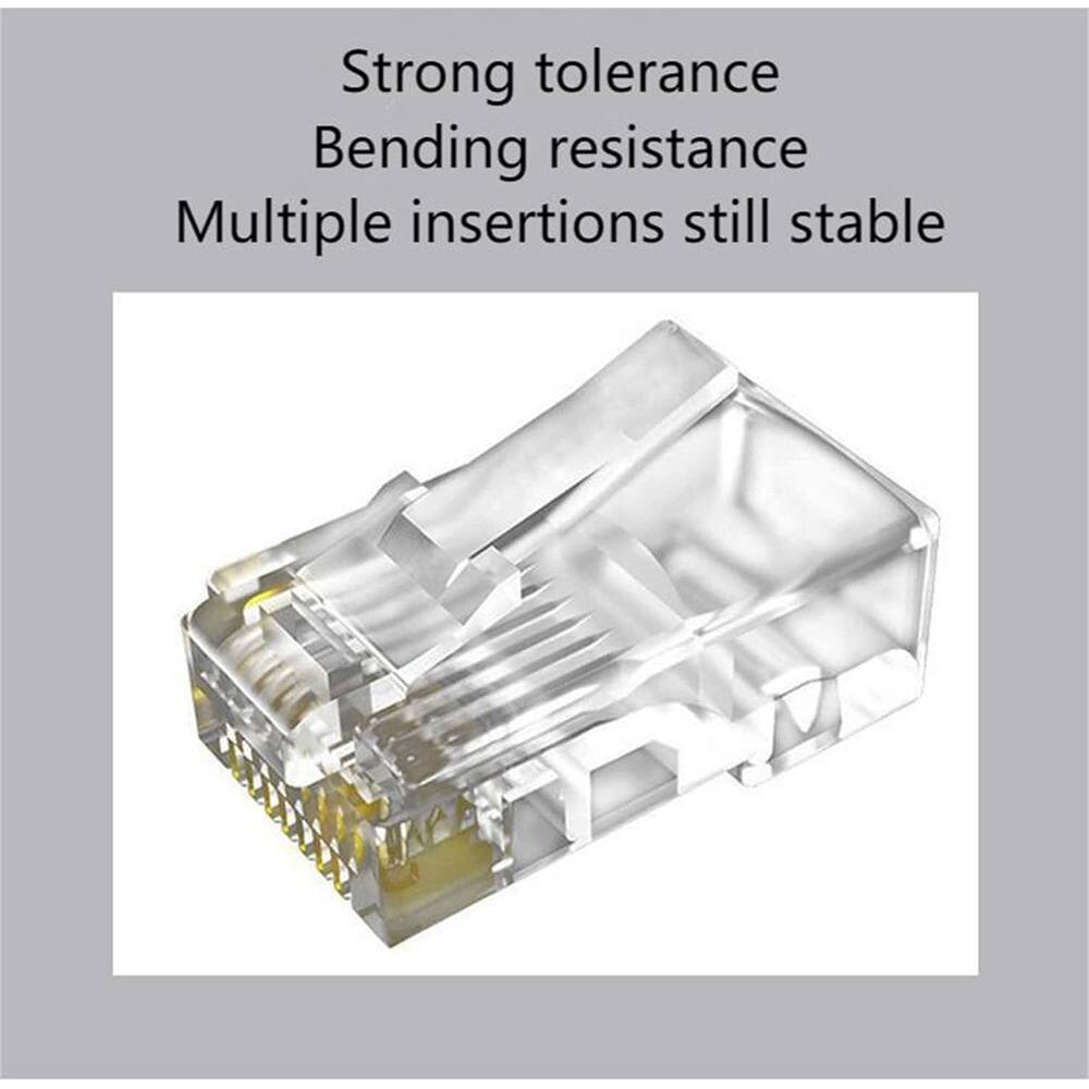 Strong tolerance  
Bending resistance  
Multiple insertions still stable