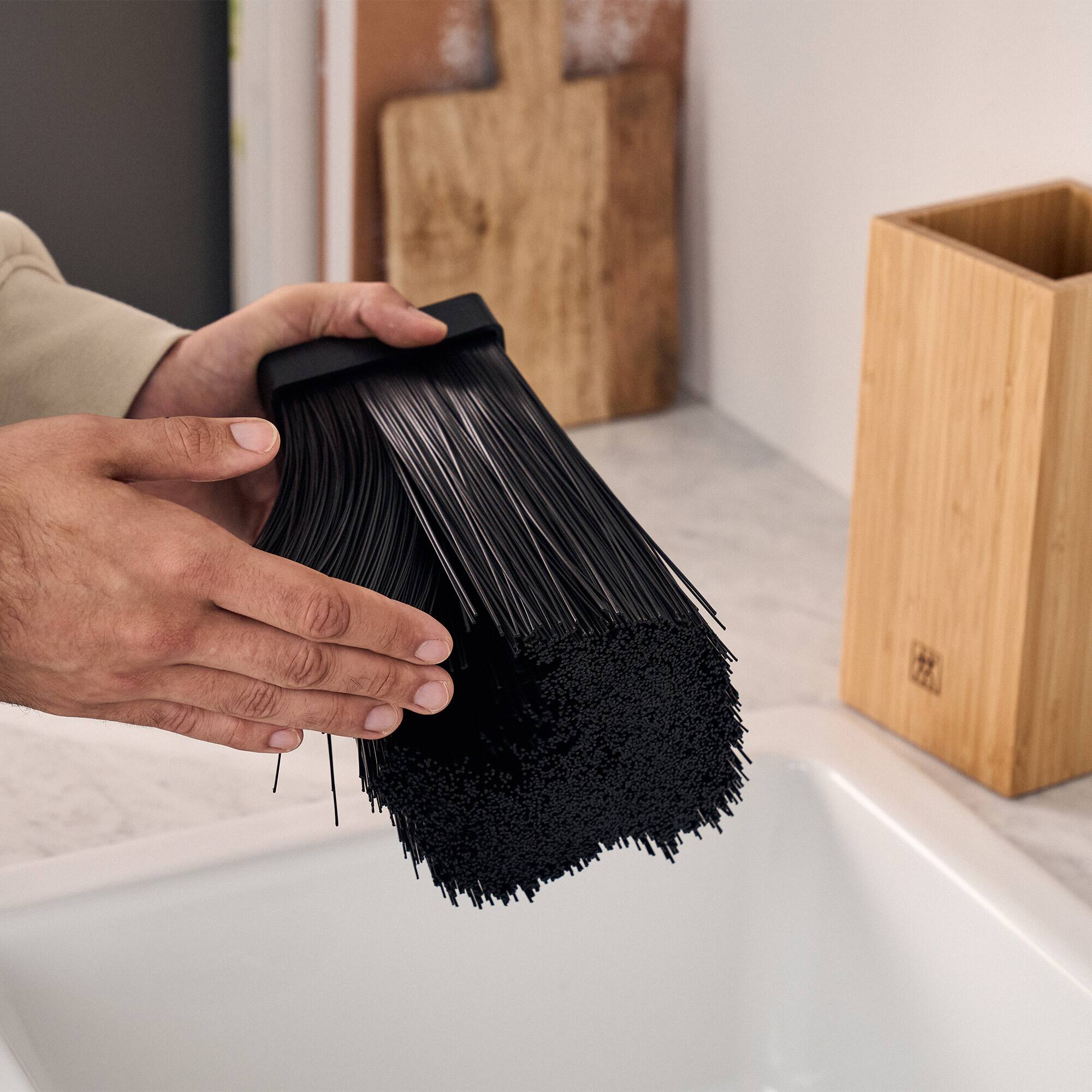 Alt View 3. ZWILLING - ZWILLING Bamboo Bristle Knife Storage Block - Natural.