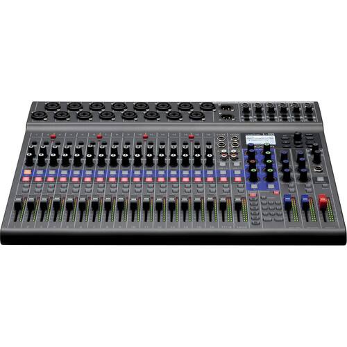 Alt View 2. Zoom - Zoom LiveTrak L-20-20-Input Digital Mixer + MDR-7506 Headphones, Bundle.