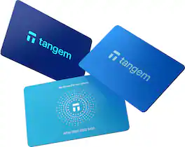 Tangem - Wallet HyperBlue - 3 pack - Blue