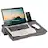 Front Zoom. LapGear - Elevation Lap Desk for 15.6" Laptop - Gray Woodgrain.
