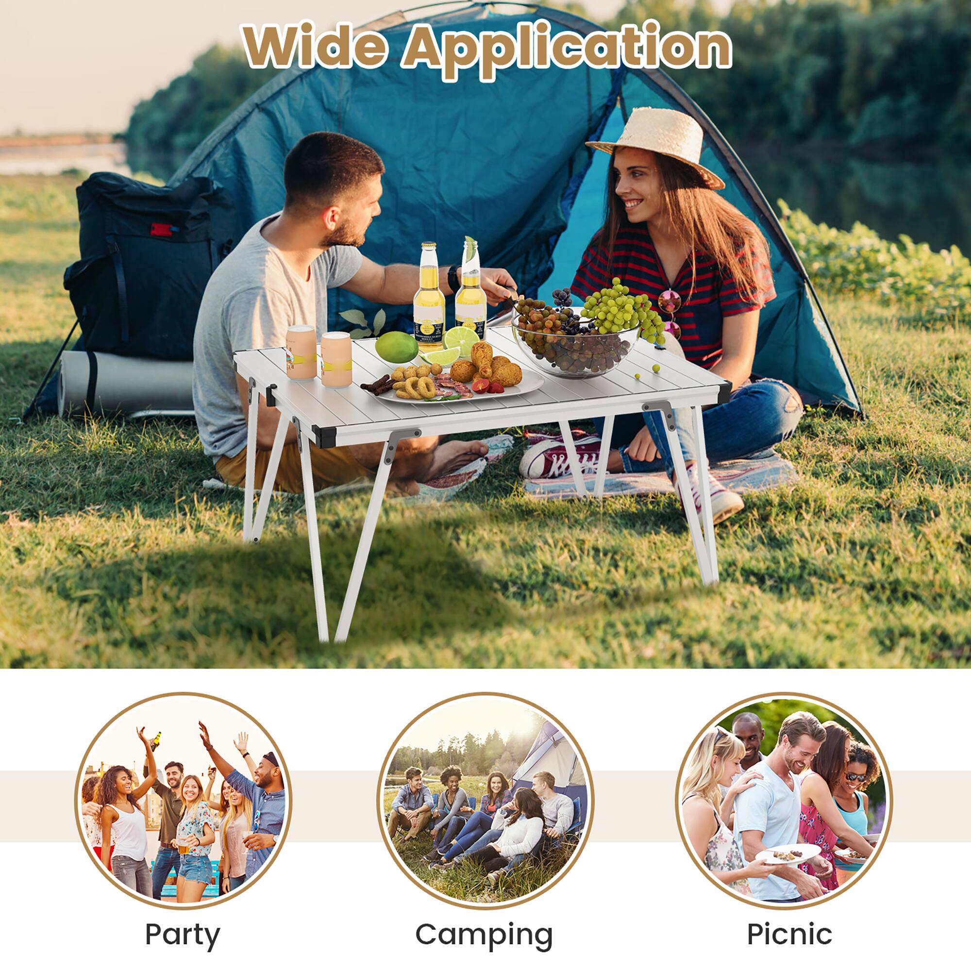 Wide Application

- Party
- Camping
- Picnic