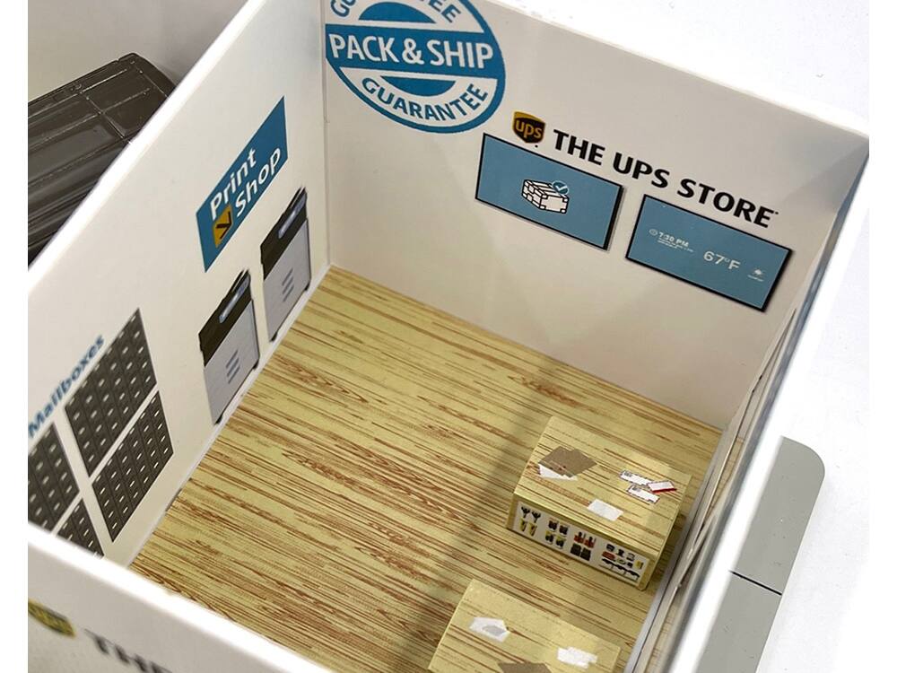 - Print Shop
- Mailboxes
- PACK & SHIP GUARANTEE
- THE UPS STORE
- 7:30 PM
- 67°F