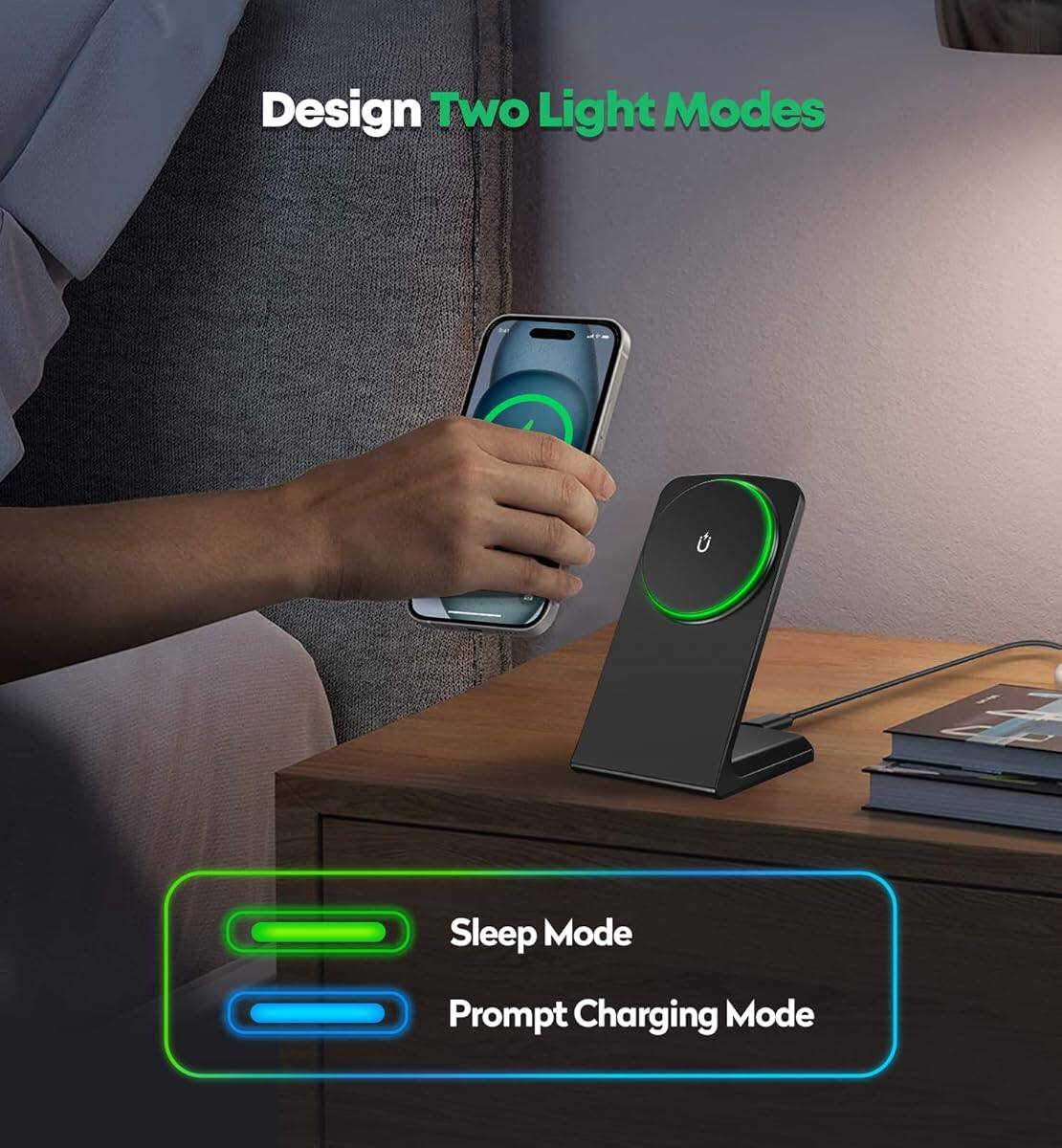 Design Two Light Modes

Sleep Mode

Prompt Charging Mode