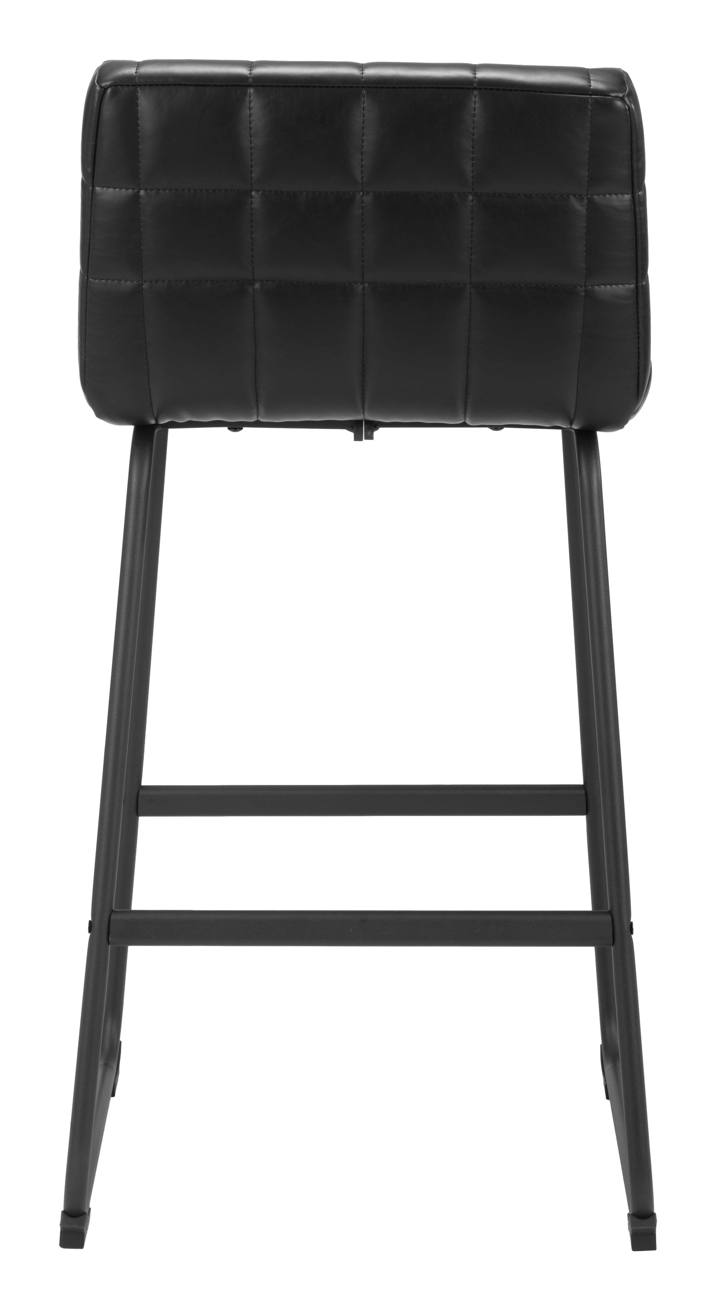 Alt View 2. Hivvago - Pago Barstool (Set of 2) Black - Black.