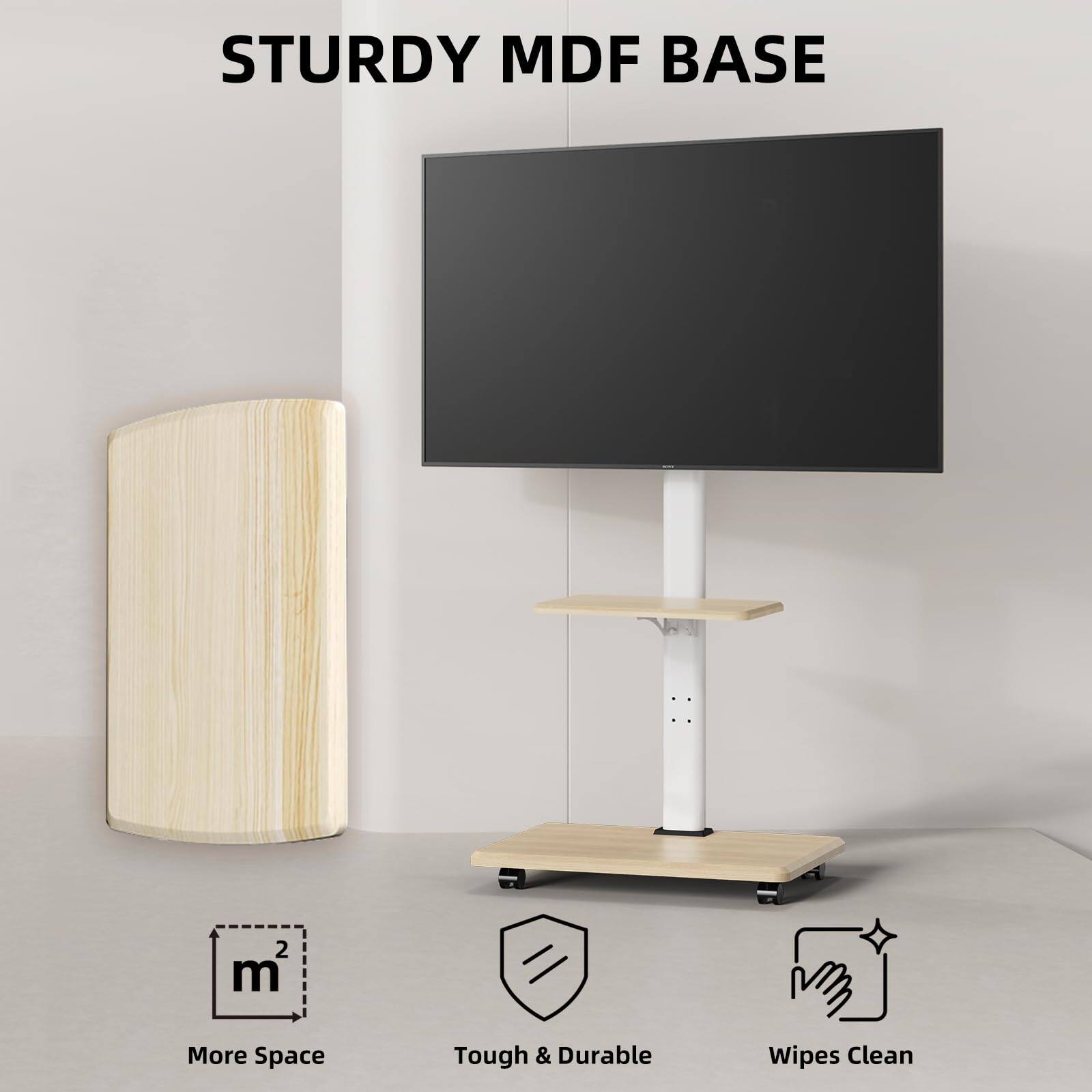 STURDY MDF BASE

- More Space
- Tough & Durable
- Wipes Clean