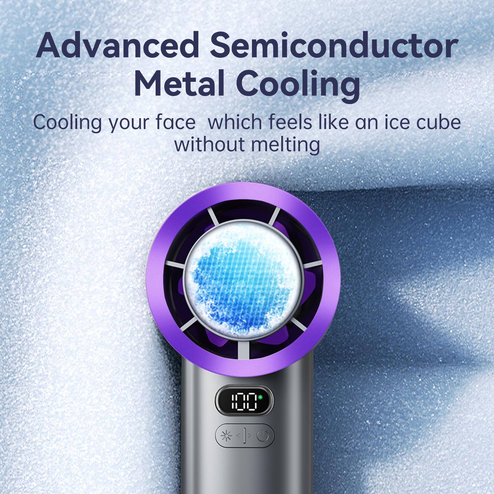 Advanced Semiconductor Metal Cooling  
Cooling your face which feels like an ice cube without melting