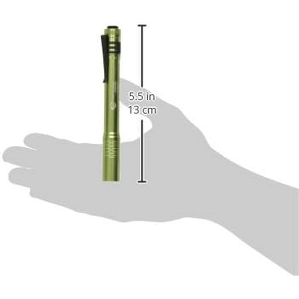 Back. Streamlight - Streamlight Stylus Pro Penlight AAA Battery Powered LED Green - Green.