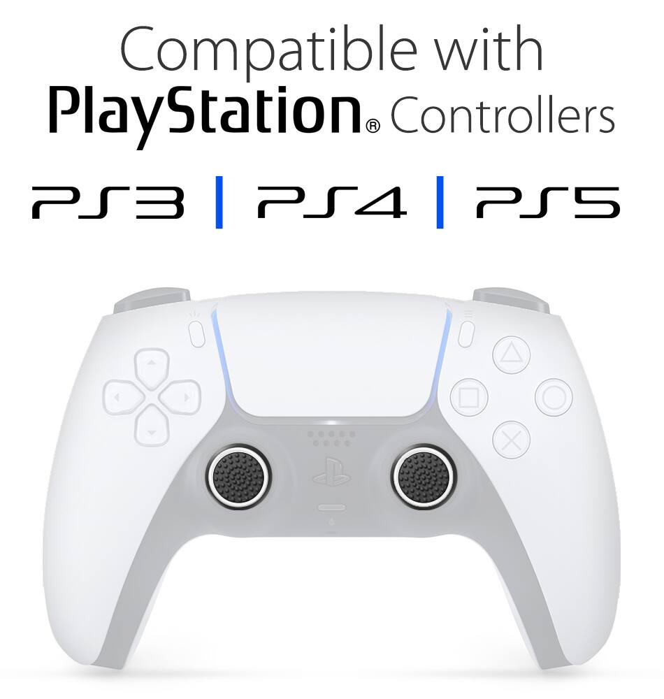 Compatible with PlayStation® Controllers PS3 | PS4 | PS5