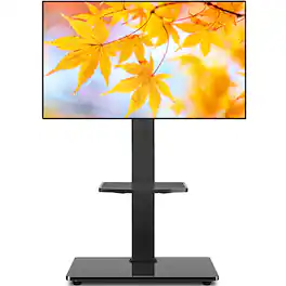 Rfiver - Compatible with 32-75 inch floor-standing TV stands - Black