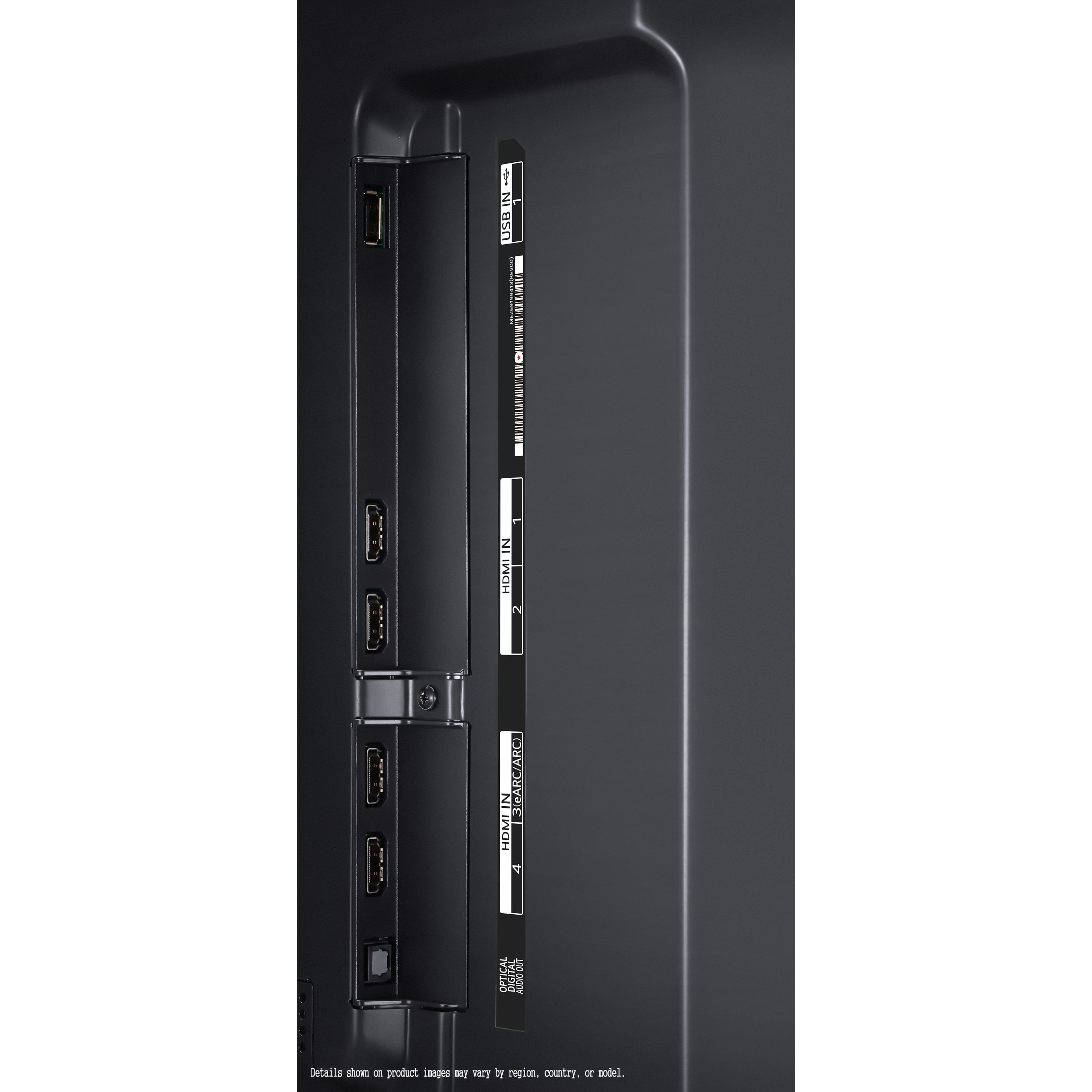 The image features a close-up of a black electronic device, possibly a television or a video game console. The device has a number of ports, including HDMI, USB, and Ethernet. The image also includes a description of the product, which is written in a foreign language. The text on the image is not grouped, but it provides information about the product and its features.