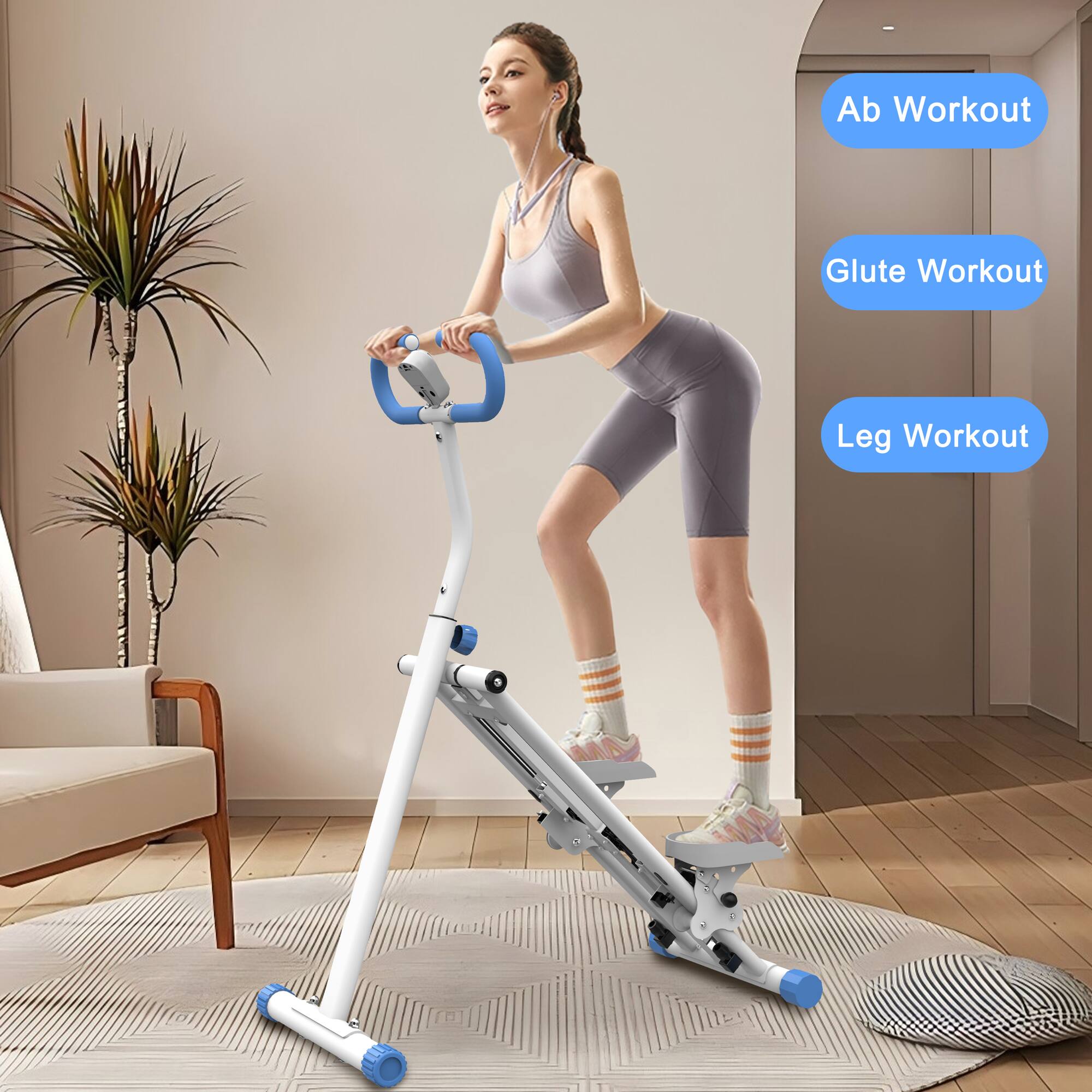 Ab Workout  
Glute Workout  
Leg Workout