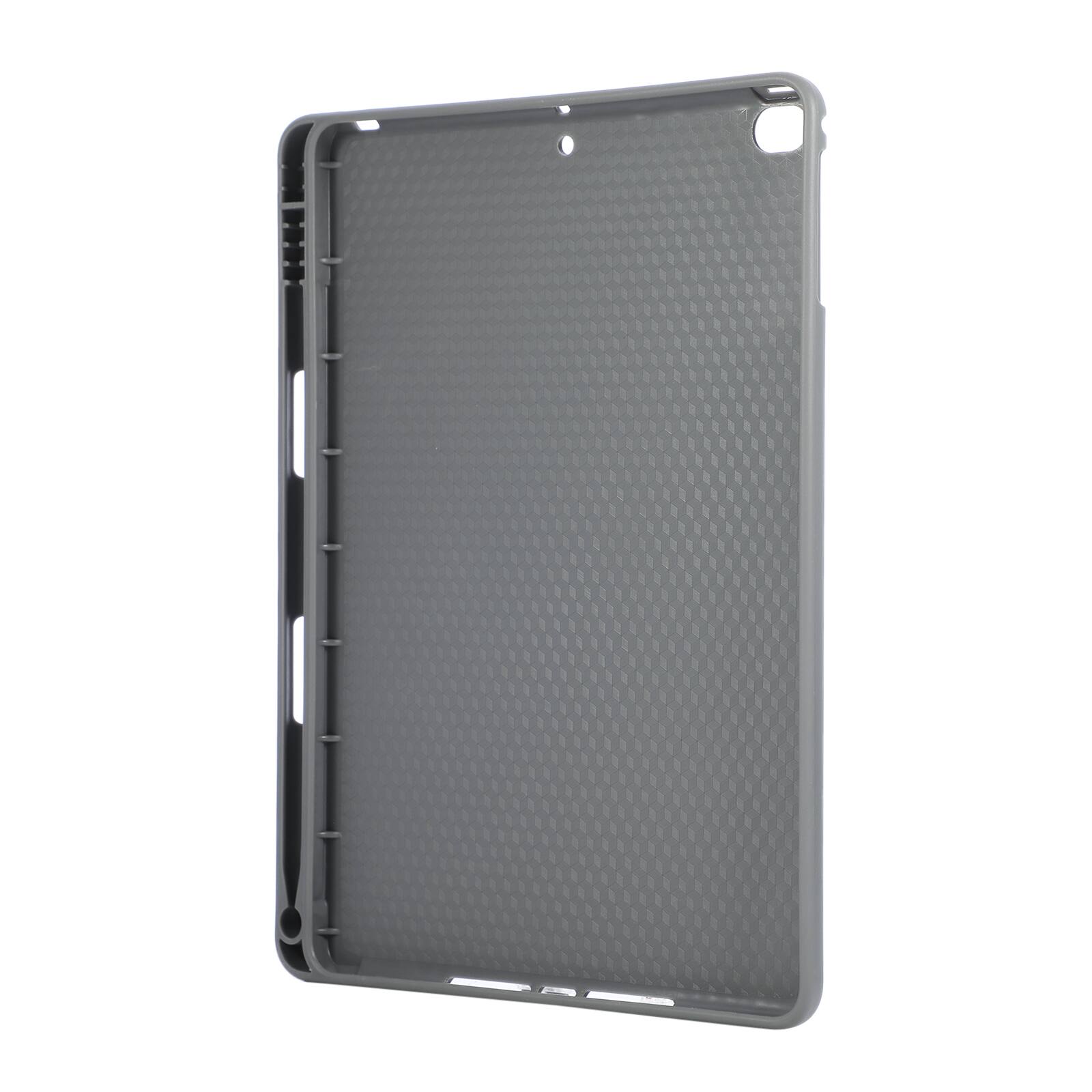 Alt View 1. Dteck - Shockproof Case for Apple iPad (6th Generation) 9.7" 2018 with Hand Strap and Kickstand, PU Leather TPU Protective Cover - Gary.