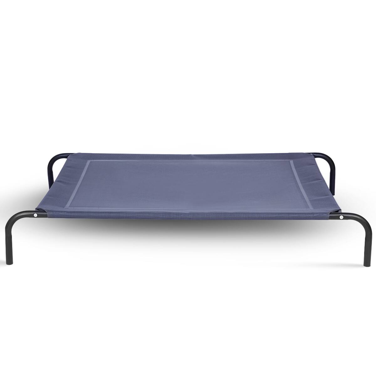 Alt View 5. Gymax - Gymax Large Dog Cat Bed Elevated Pet Cot Indoor Outdoor Camping Steel Frame Mat -XL - Grey.