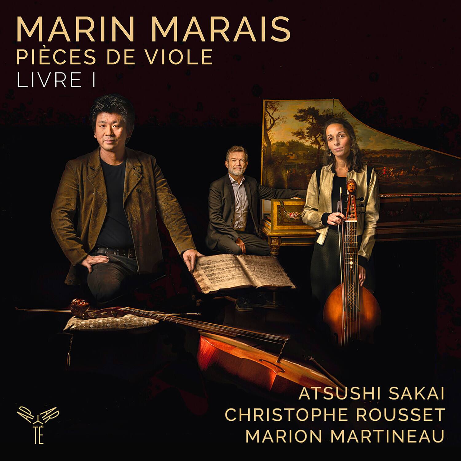 MARIN MARAIS  
PIÈCES DE VIOLLE  
LIVRE I  

ATSUSHI SAKAI  
CHRISTOPHE ROUSSET  
MARION MARTINEAU