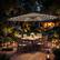 Alt View 1. Costway - Costway 10 FT Solar Offset Hanging Umbrella Patio Cantilever Umbrella with 32 LED Lights - Brown.