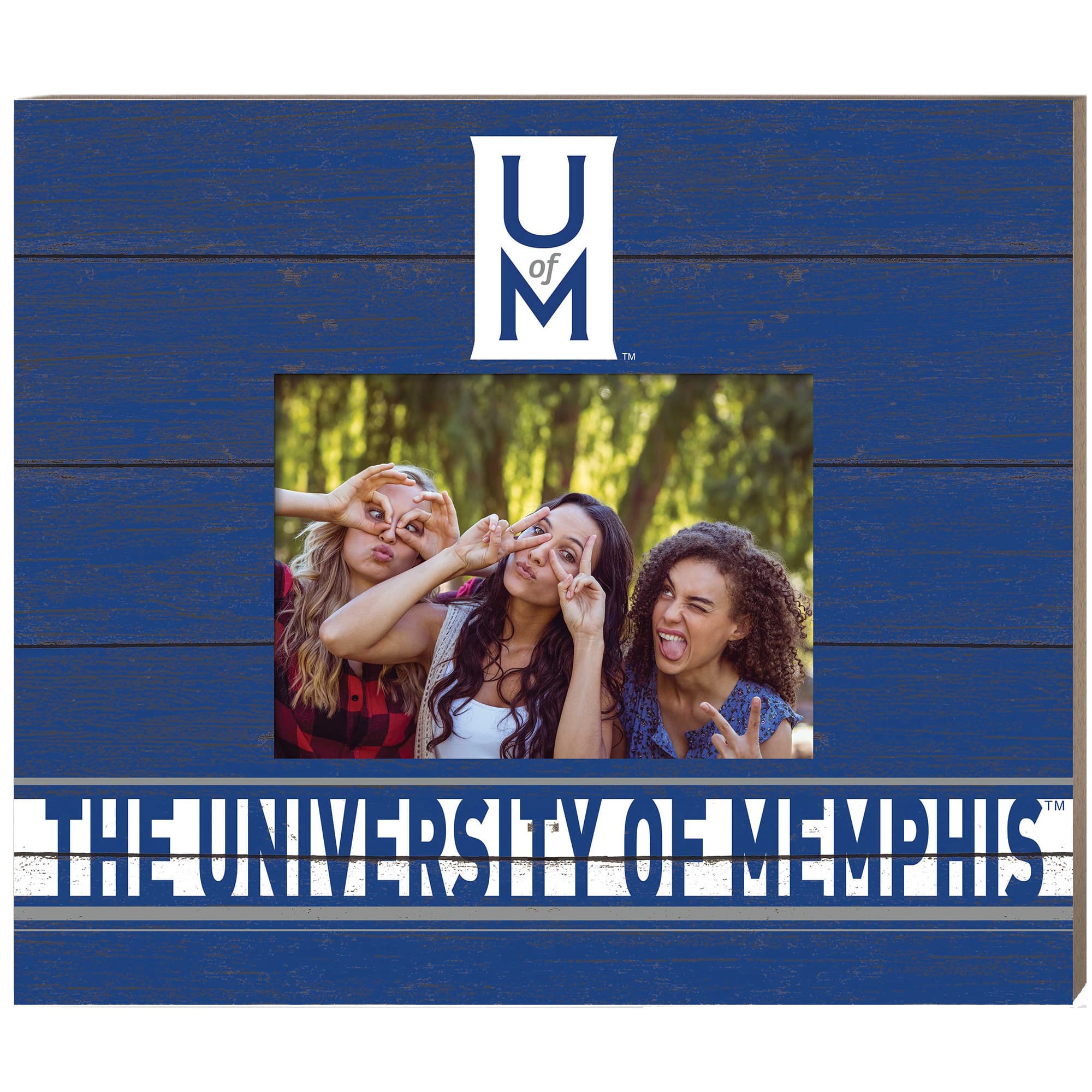Jardine - Memphis Tigers 11'' x 13'' Team Spirit Scholastic Picture Frame - Blue