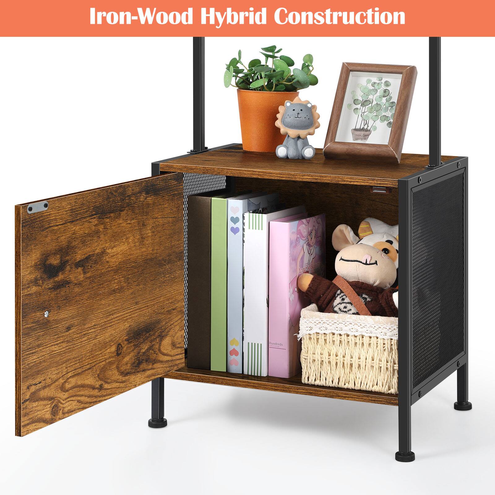 Iron-Wood Hybrid Construction