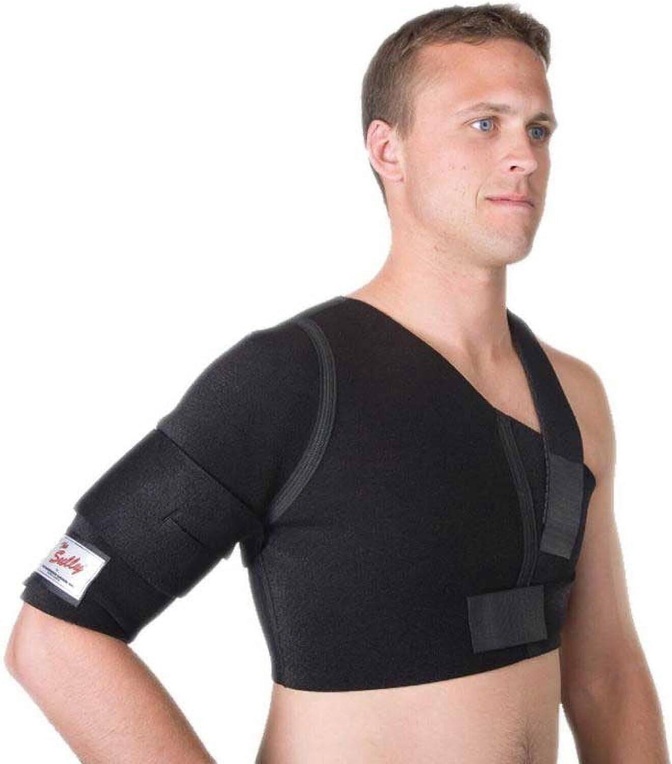 Angle. DonJoy - DonJoy Sully Shoulder Support - Black - Small - Black.