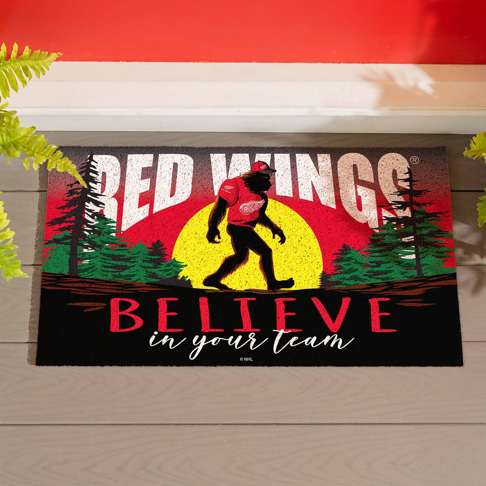 RED WINGS  
BELIEVE in your team  
NHL