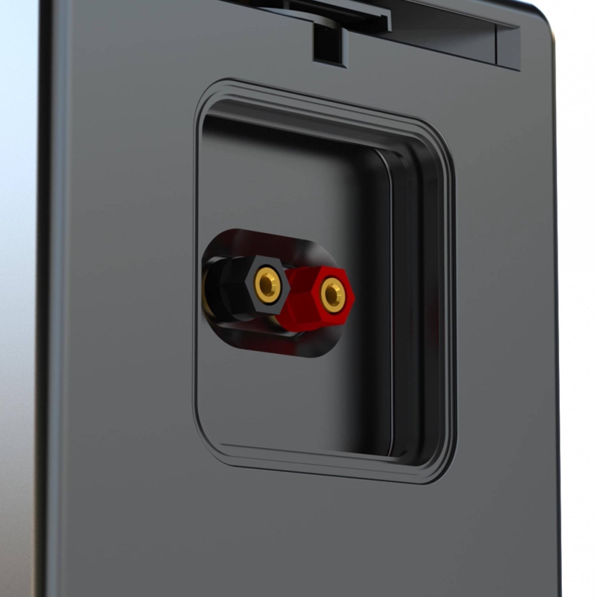 Alt View 3. ELAC - ELAC OD-M61-BK - Muro Series Outdoor 6.5" Speaker - Black - Black/Gray.