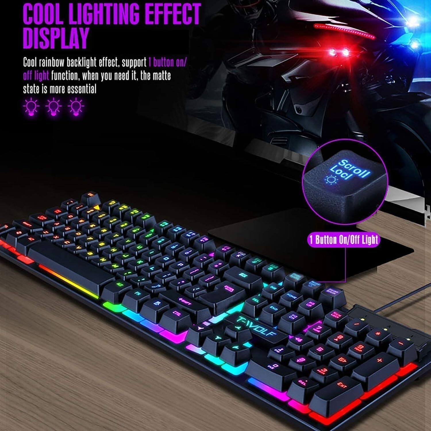 COOL LIGHTING EFFECT DISPLAY

Cool rainbow backlight effect, support 1 button on/off light function, when you need it, the matte state is more essential

Scroll Lock

1 Button On/Off Light