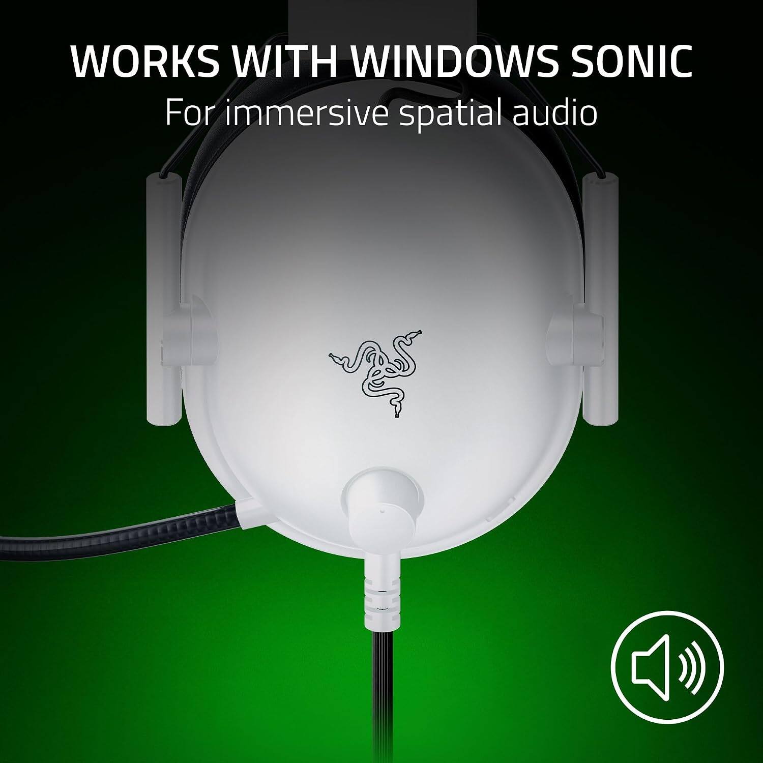 WORKS WITH WINDOWS SONIC  
For immersive spatial audio